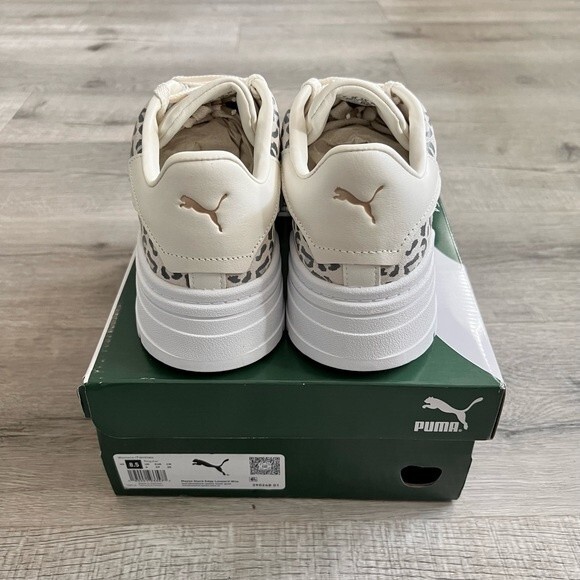 Puma - Mayze Leopard Stack Edgy Platform Sneaker - size 8.5 - NEW!! - Picture 5 of 9